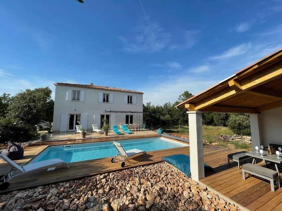Villa Piscine - Gorges Du Verdon, Lac De Sainte-Croix Régusse Exterior photo