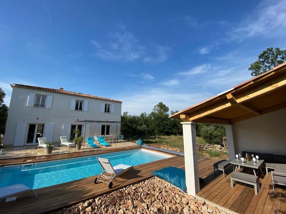 Villa Piscine - Gorges Du Verdon, Lac De Sainte-Croix Régusse Exterior photo