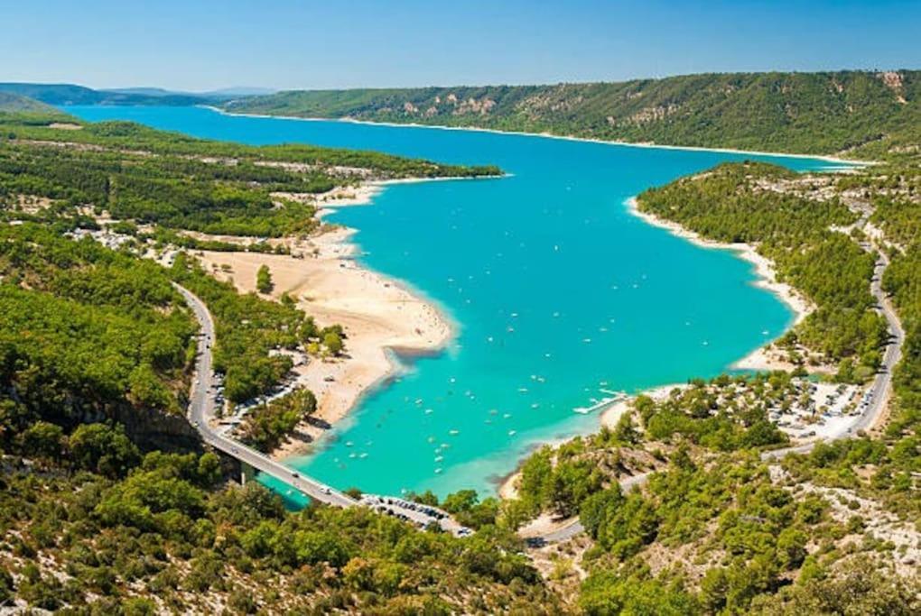Villa Piscine - Gorges Du Verdon, Lac De Sainte-Croix Régusse Exterior photo
