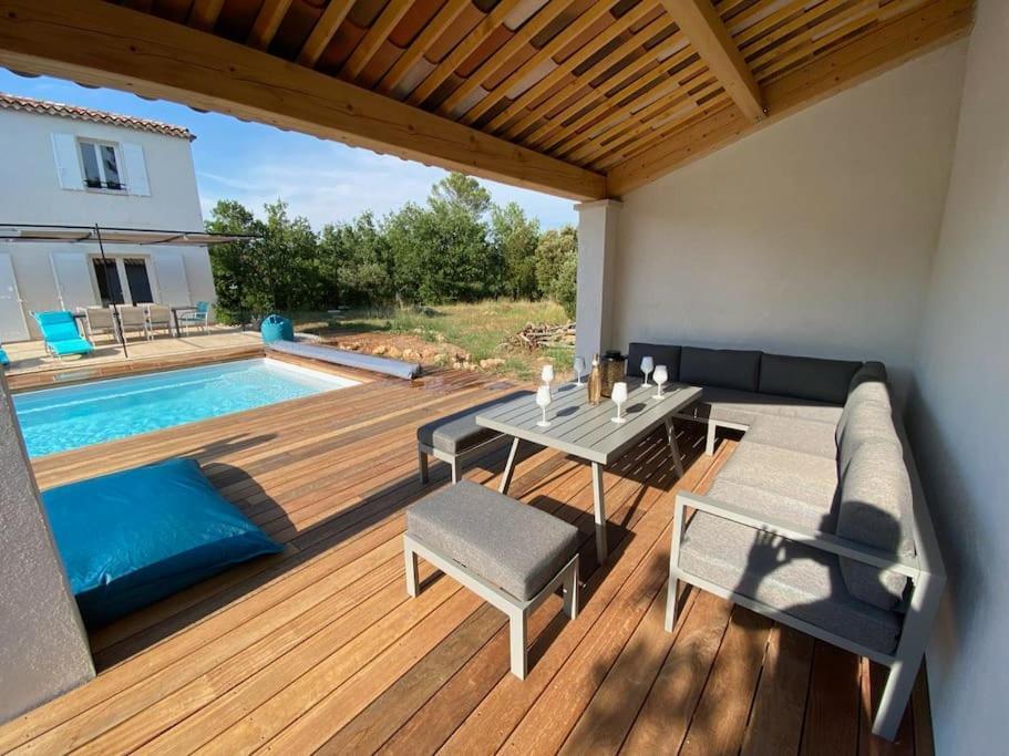 Villa Piscine - Gorges Du Verdon, Lac De Sainte-Croix Régusse Exterior photo